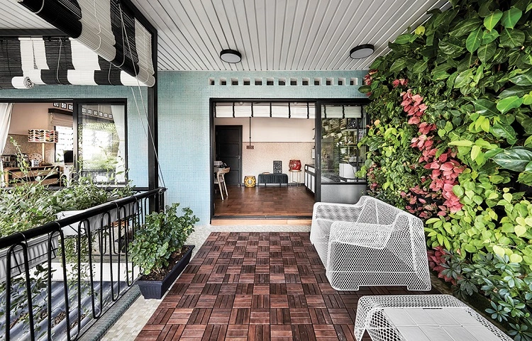 Ventilasi alam dengan tanaman, Sumber: lookboxliving.com.sg