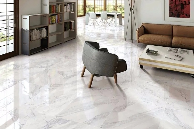 Lantai granit yang elegan, Sumber: courtina.id