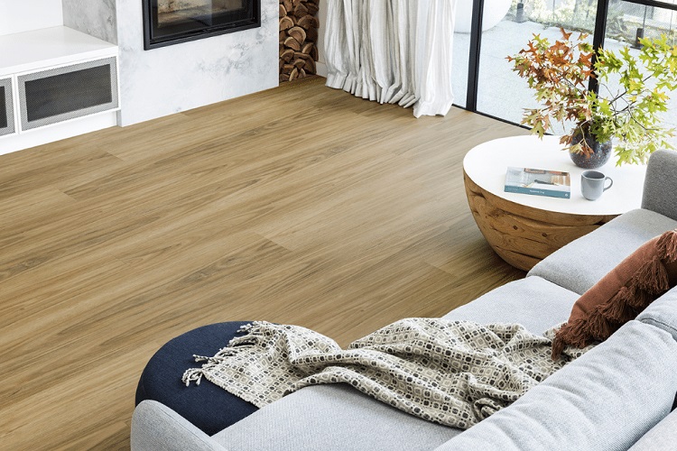 Lantai vinyl memiliki kesan hangat, Sumber: signaturefloors.com.au